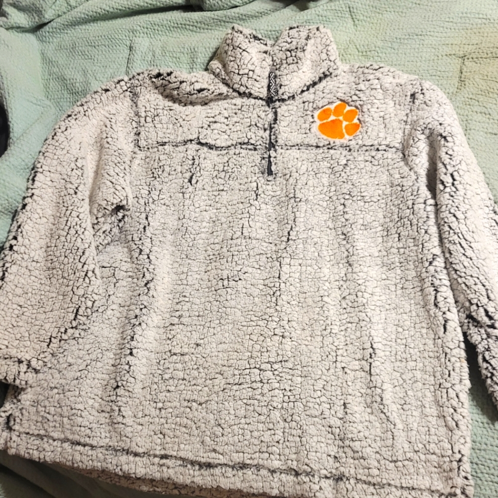 Clemson Sherpa Pull Over